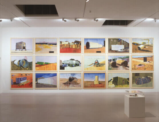 Installation view, An Aside, Camden Art Centre, 2005