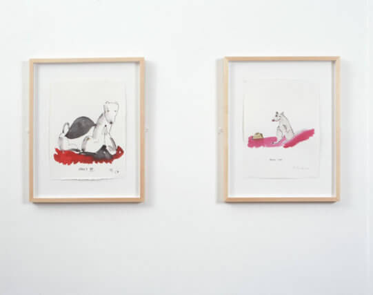 Installation view, An Aside, Camden Art Centre, 2005