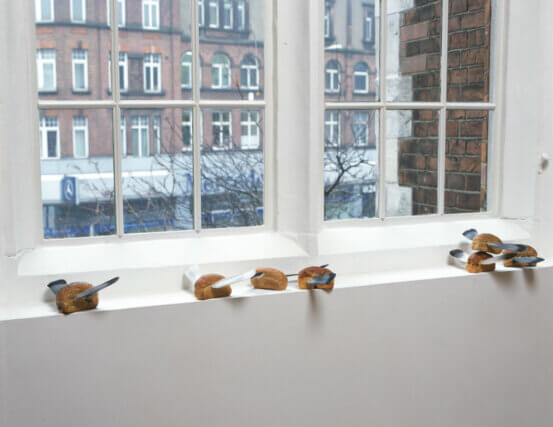 Installation view, An Aside, Camden Art Centre, 2005