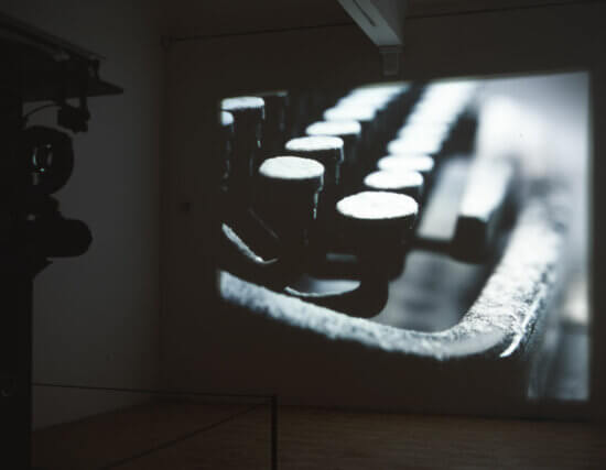 Installation view, An Aside, Camden Art Centre, 2005