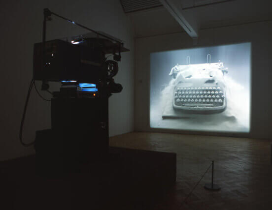 Installation view, An Aside, Camden Art Centre, 2005
