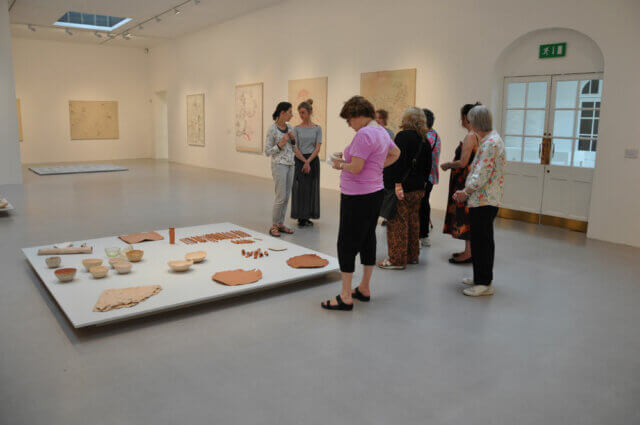 Create a Scene, in the Shelagh Wakely exhibition, August 2014