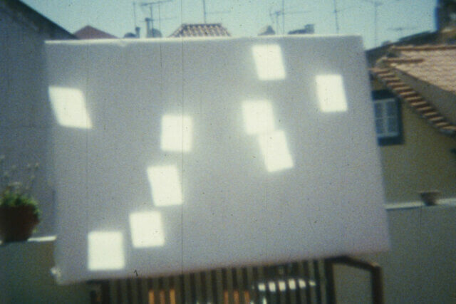  João Maria Gusmão + Pedro Paiva, Heat Ray, 2010 16mm film, colour, no sound, 2'27''