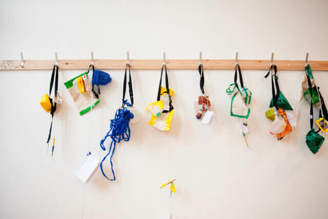 Installation view of Get the Message Exhibition at Camden Arts Centre, 2012. Photo: Laura Crouchley