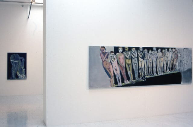 Installation view, Marlene Dumas, Camden Art Centre, 2000
