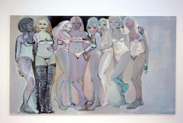 Installation view, Marlene Dumas, Camden Art Centre, 2000