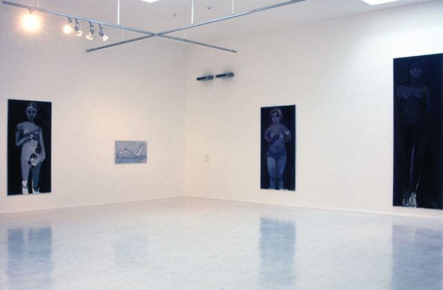 Installation view, Marlene Dumas, Camden Art Centre, 2000
