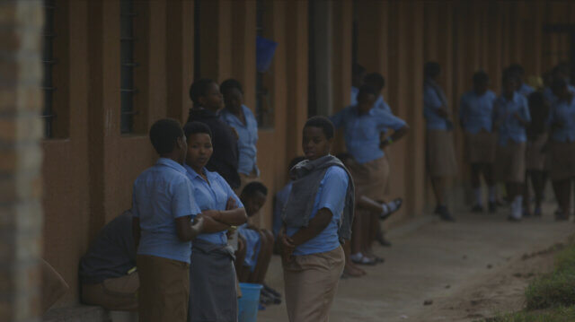 Film still from Christian Nyampeta: Words after the World, 2017. Courtesy the artist.