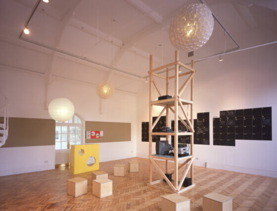 Installation view, Nils Norman, Camden Arts Centre, 2004